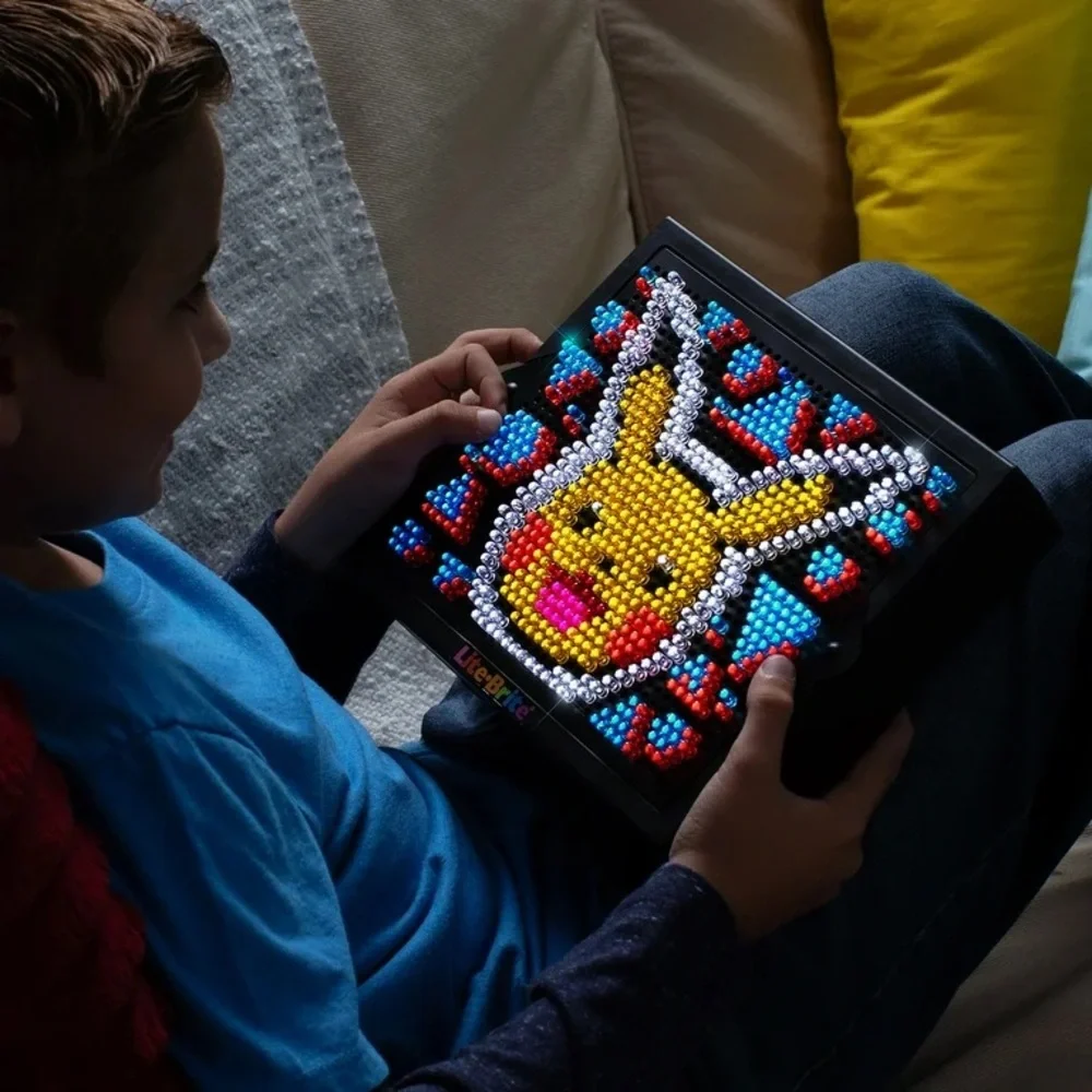 Lite-Brite nwt Super Bright HD, Pokemon Edition - Create Art with Light - Picture 4 of 7